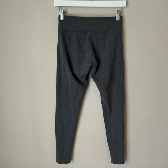Aerie Dark Charcoal Grey Workout Lounge Casual Leggings Women’s Size Medium - Picture 3 of 4